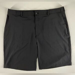 Ben Hogan Performance Flat Front Stretch Active Flex Black Golf Shorts Mens 46